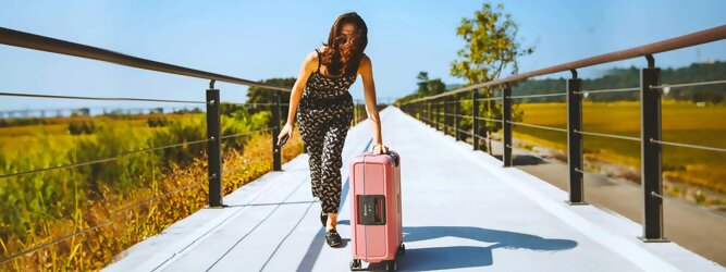 Wähle Eminent für hochwertige, langlebige Reise Koffer in verschiedenen Größen. Vom Handgepäck bis zum großen Urlaubskoffer für deine Ibiza Reisekaufen!