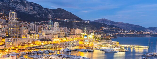 Trip Ibiza Ferienhaus Monaco - Genießen Sie die Fahrt Ihres Lebens am Steuer eines feurigen Lamborghini oder rassigen Ferrari. Starten Sie Ihre Spritztour in Monaco und lassen Sie das Fürstentum unter den vielen bewundernden Blicken der Passanten hinter sich. Cruisen Sie auf den wunderschönen Küstenstraßen der Côte d’Azur und den herrlichen Panoramastraßen über und um Monaco. Erleben Sie die unbeschreibliche Erotik dieses berauschenden Fahrgefühls, spüren Sie die Power & Kraft und das satte Brummen & Vibrieren der Motoren. Erkunden Sie als Pilot oder Co-Pilot in einem dieser legendären Supersportwagen einen Abschnitt der weltberühmten Formel-1-Rennstrecke in Monaco. Nehmen Sie als Erinnerung an diese Challenge ein persönliches Video oder Zertifikat mit nach Hause. Die beliebtesten Orte für Ferien in Monaco, locken mit besten Angebote für Hotels und Ferienunterkünfte mit Werbeaktionen, Rabatten, Sonderangebote für Monaco Urlaub buchen.